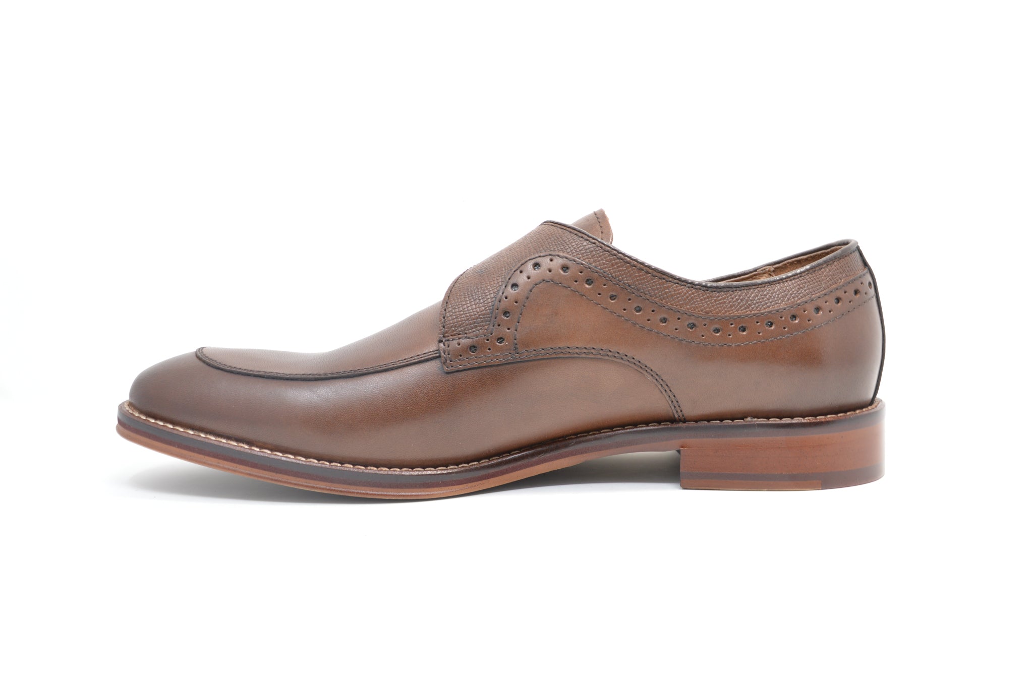 Johnston and murphy hot sale single monk strap