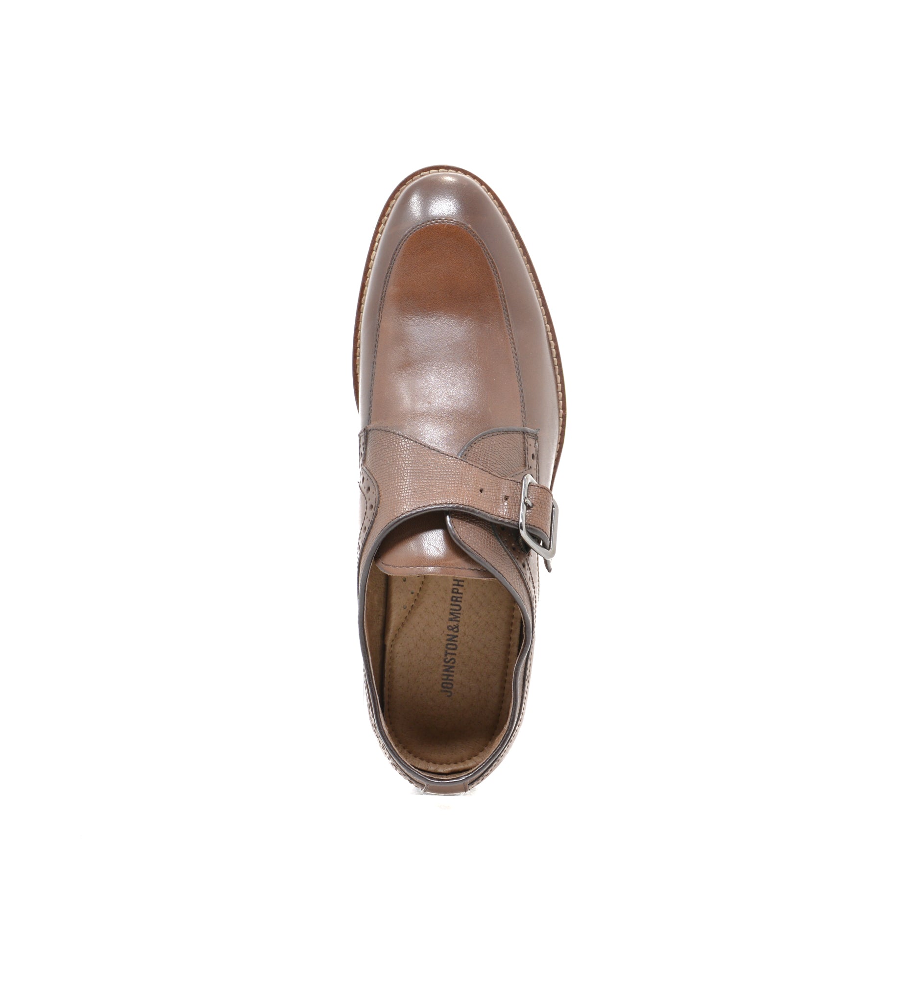 Johnston and murphy 2025 single monk strap